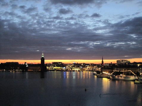 Stockholm skyline, 2012