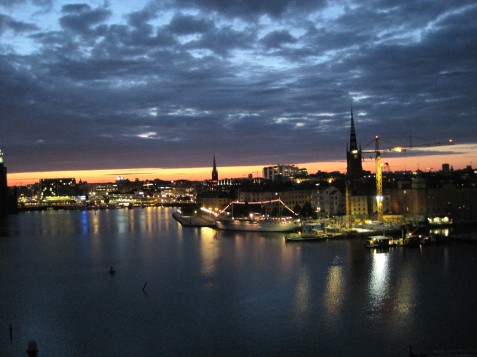 Stockholm skyline 2012
