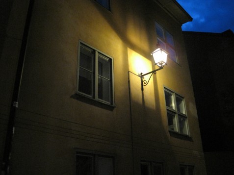 Old style lantern, Södermalm, Stockholm 